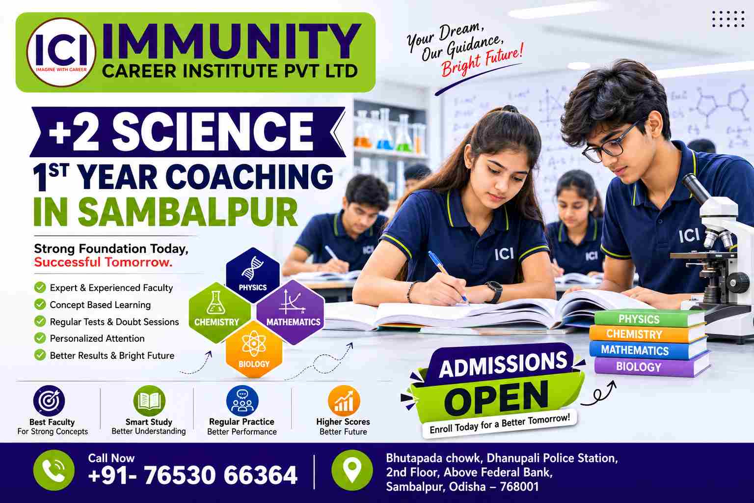 +2 Science 1st Year Coaching Sambalpur: A Complete Guide for Students